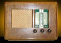 Bell Wooden Mantle Radio 5-valve AC 1955 (£16/11/-)