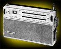 General Clive 9-transistor, 3 band, twin speakers portable £32/10/-
